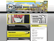 Tablet Screenshot of byrdmiddleschool.org